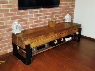 Stolik, szafka, rtv, na wymiar, zamówienie, z drewna, producent, poznań