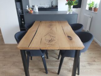 stół do kuchni, producent stołów z żywicą epoksydową, na wymiar, poznań