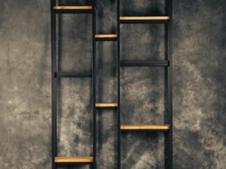 Regał działowy, metalowy, loftowy, nowoczesny, na ozdoby, na wymiar, Poznań