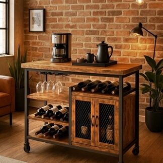 barek na alkohol w stylu loft