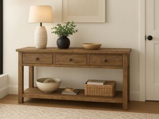 konsola do salonu, konsola drewniana, konsola do przedpokoju, konsola na wymiar,