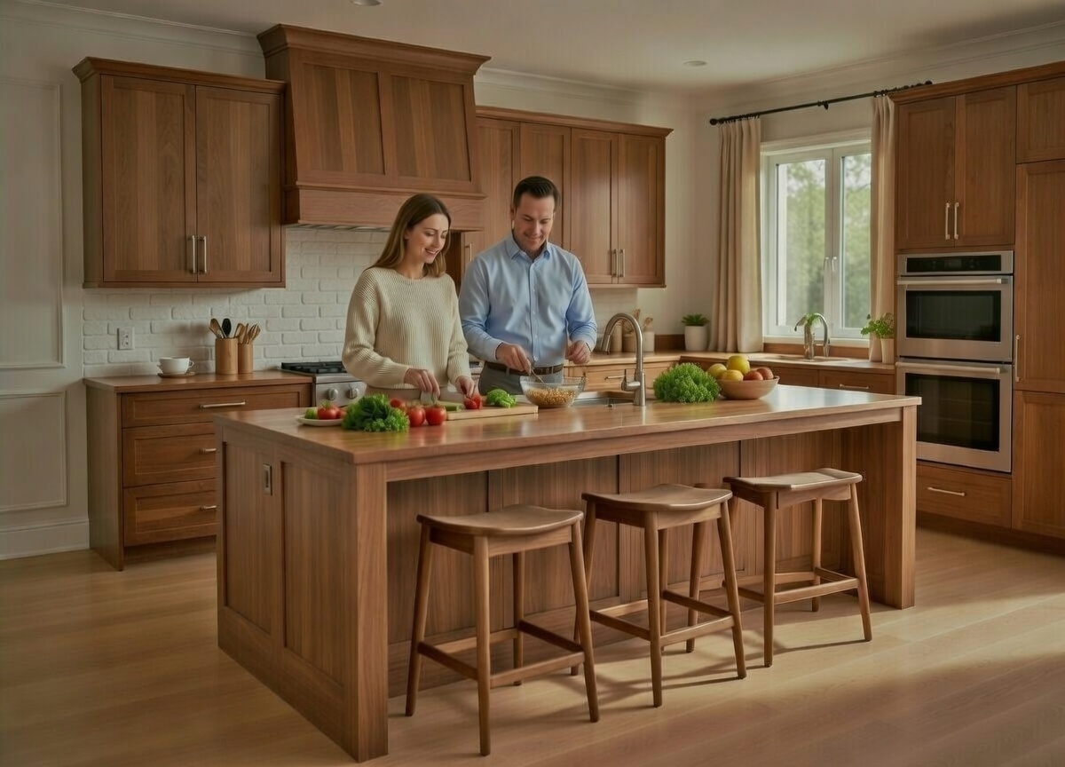 meble kuchenne drewniane,