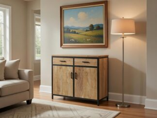 nowoczesna komoda w salonie