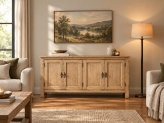 komoda drewniana retro vintage rustic
